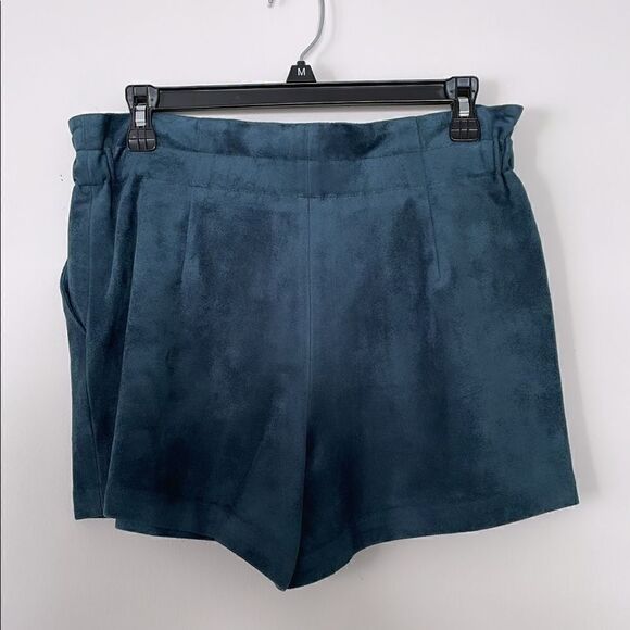 ⭕️ BCBGMAXAZRIA Set 2 Piece Jacket and Shorts Green Suede Small XS - Picture 10 of 10